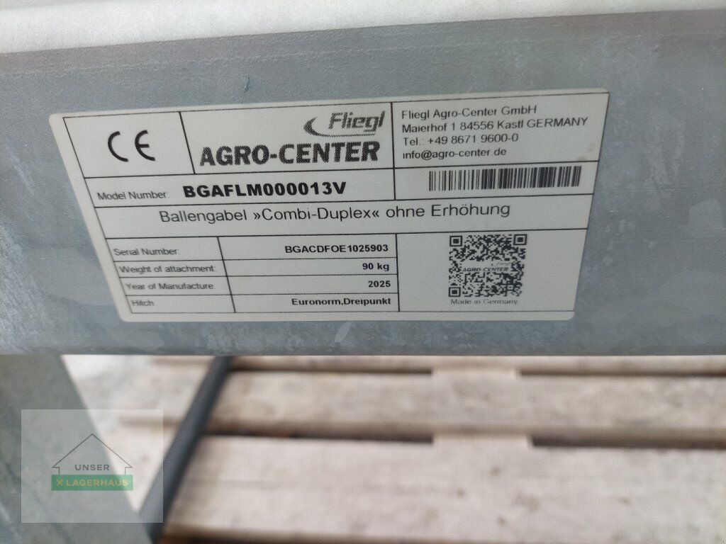 Folienballenzange of the type Sonstige Ballengabel Combi Duplex, Neumaschine in Haag (Picture 2)