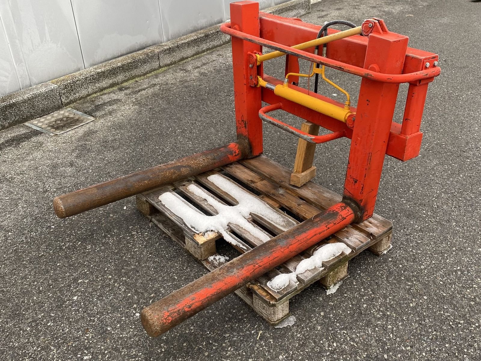 Folienballenzange tip Sonstige Ballengabel weidemann, Gebrauchtmaschine in Ried im Oberinntal (Poză 1)