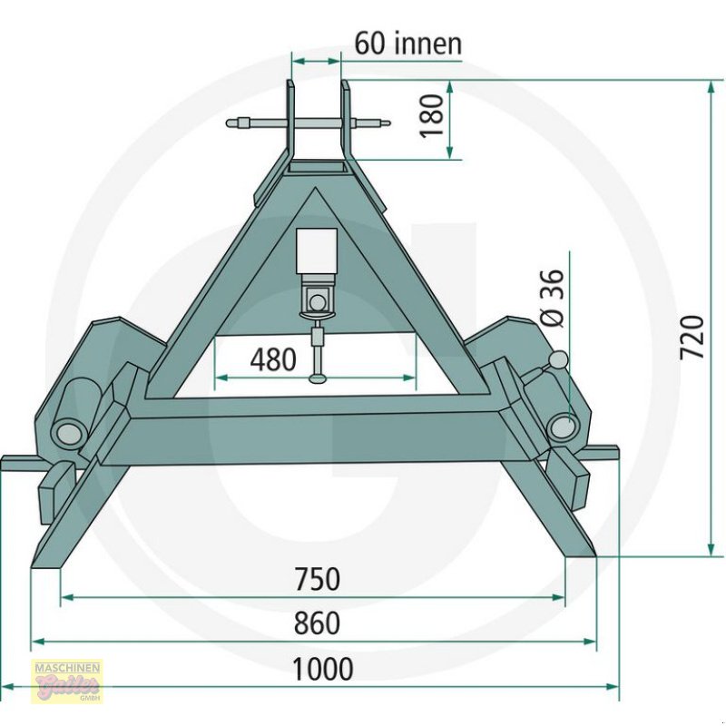 Folienballenzange des Typs Sonstige Ballenspitz klappbar, Neumaschine in Kötschach (Bild 4)