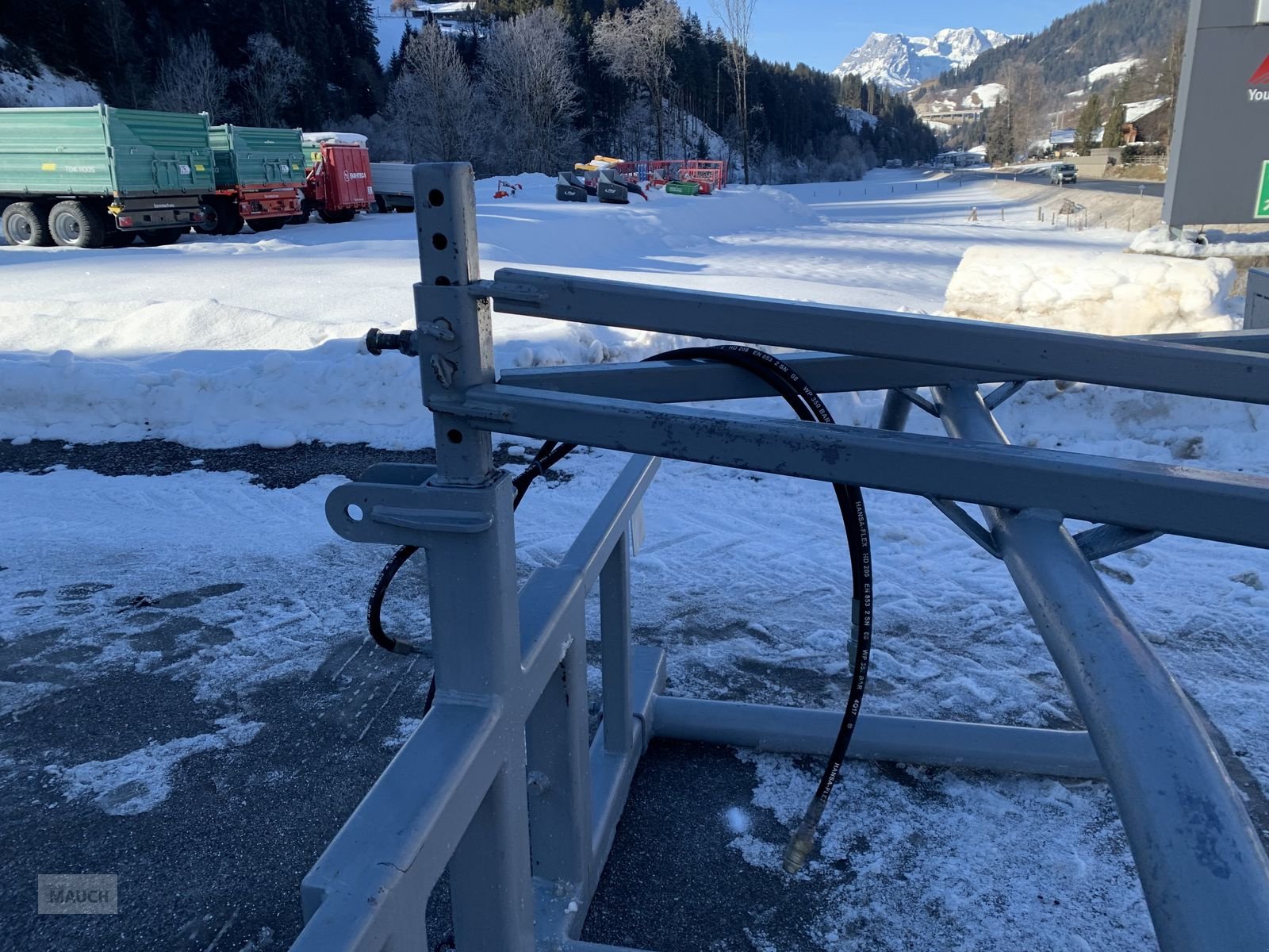 Folienballenzange tipa Sonstige Ballentransporter mit Niederhalter, Gebrauchtmaschine u Eben (Slika 11)