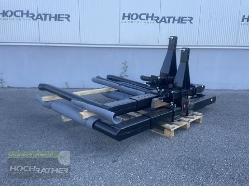 Folienballenzange des Typs Sonstige Doppeltransportgabel für Rundballen, Neumaschine in Kronstorf (Bild 3)