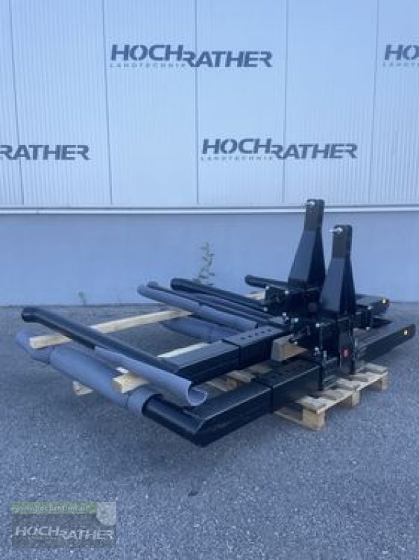 Folienballenzange des Typs Sonstige Doppeltransportgabel für Rundballen, Neumaschine in Kronstorf (Bild 4)