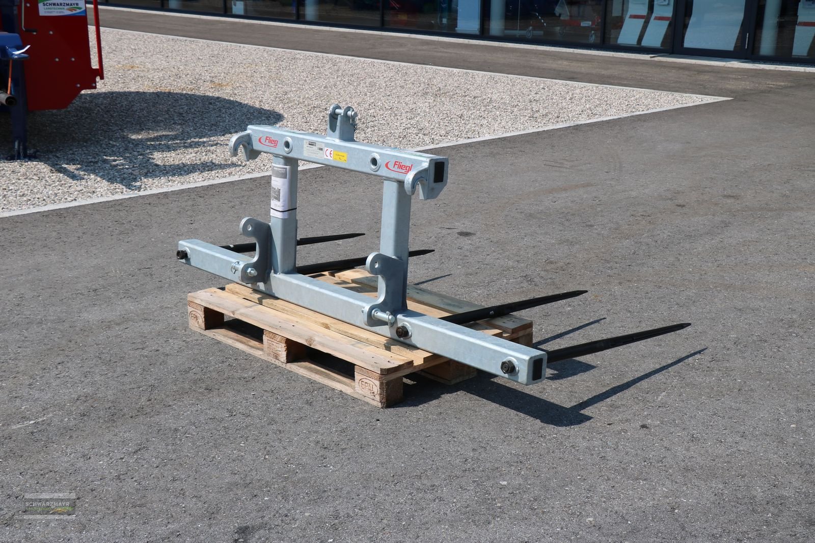 Folienballenzange des Typs Sonstige Fliegl AgroCenter Ballengabel 2-fach, Neumaschine in Aurolzmünster (Bild 1)