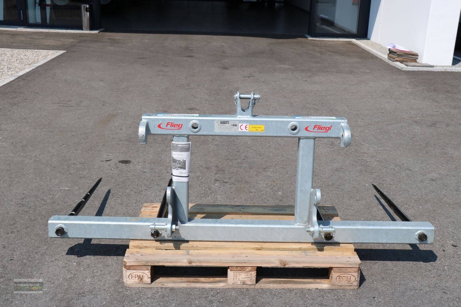 Folienballenzange des Typs Sonstige Fliegl AgroCenter Ballengabel 2-fach, Neumaschine in Aurolzmünster (Bild 8)