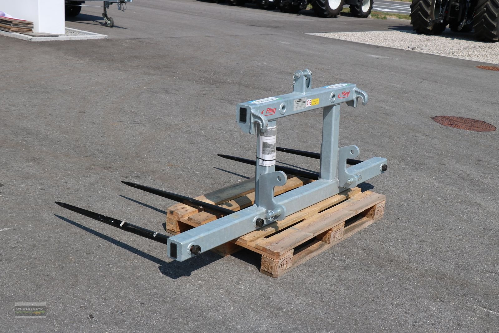 Folienballenzange des Typs Sonstige Fliegl AgroCenter Ballengabel 2-fach, Neumaschine in Aurolzmünster (Bild 2)