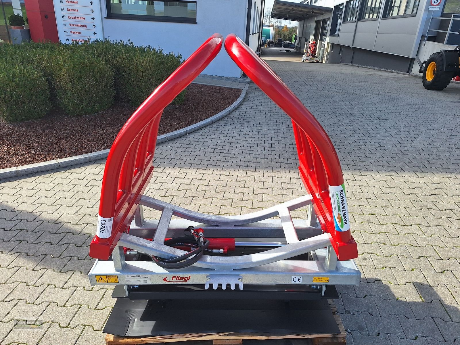 Folienballenzange des Typs Sonstige Fliegl Ballenzange WM-HV, Neumaschine in Aurolzmünster (Bild 5)