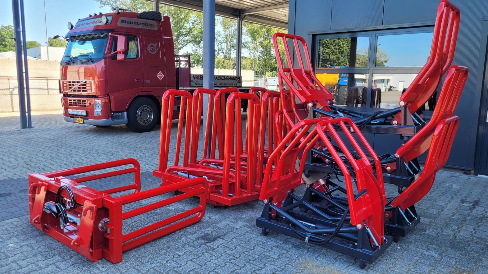 Folienballenzange typu Sonstige InterTech vierkantebalenklem balen pakken klem drager euro, Neumaschine v Schoonebeek (Obrázek 6)