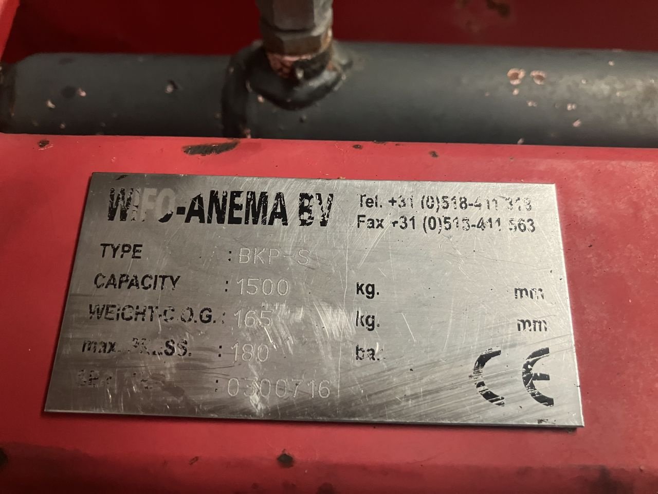 Folienballenzange a típus Sonstige Wifo BKP-S, Gebrauchtmaschine ekkor: Kockengen (Kép 3)