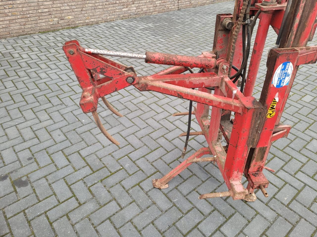 Folienballenzange typu Sonstige wifo hefmast met balenklem 200, Gebrauchtmaschine v Houten (Obrázek 3)