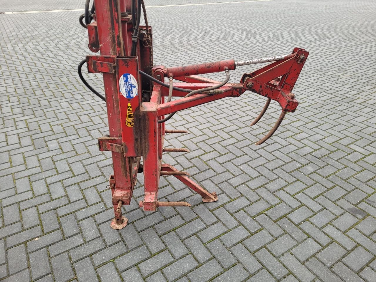 Folienballenzange typu Sonstige wifo hefmast met balenklem 200, Gebrauchtmaschine v Houten (Obrázek 2)