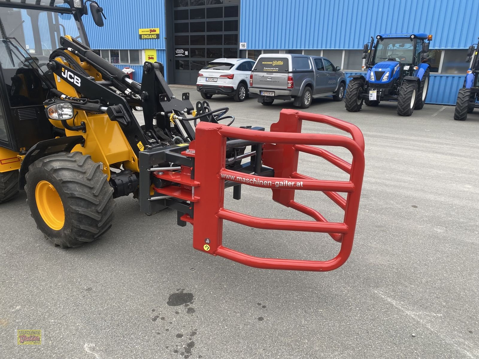 Folienballenzange of the type Stekro Ballenzange mit Euroaufnahme, Neumaschine in Kötschach (Picture 23)