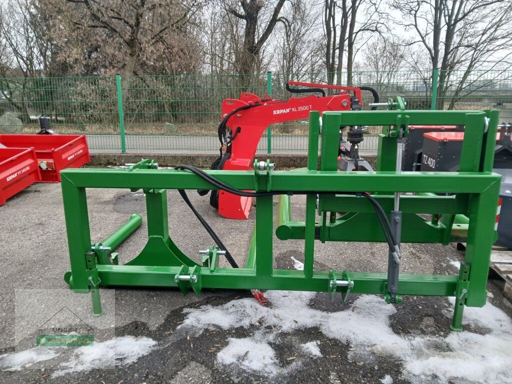 Folienballenzange of the type Stekro Doppelballengabel Hydr. zum Heben, Neumaschine in Aschbach (Picture 1)