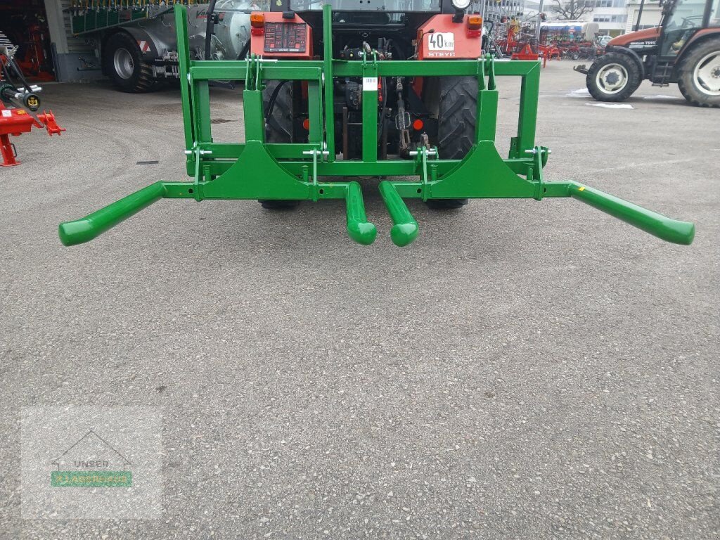 Folienballenzange of the type Stekro Doppelballengabel Hydr. zum Heben, Neumaschine in Aschbach (Picture 8)