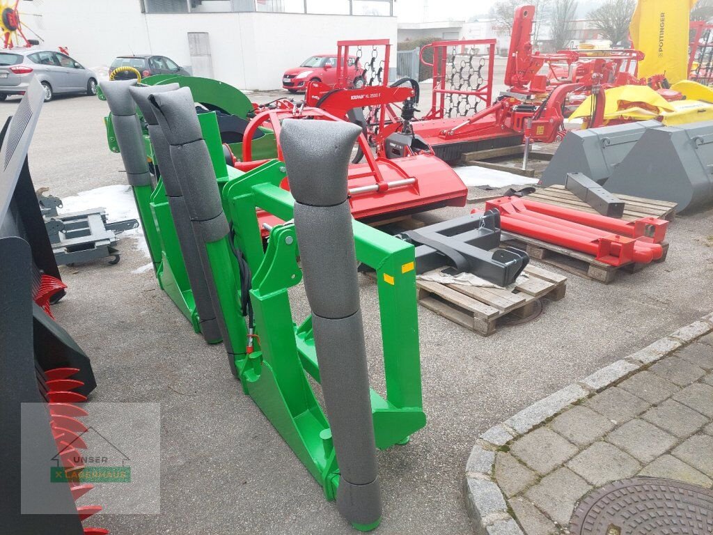 Folienballenzange del tipo Stekro Doppelballengabel Hydr.zum Heben, Neumaschine In Haag (Immagine 2)