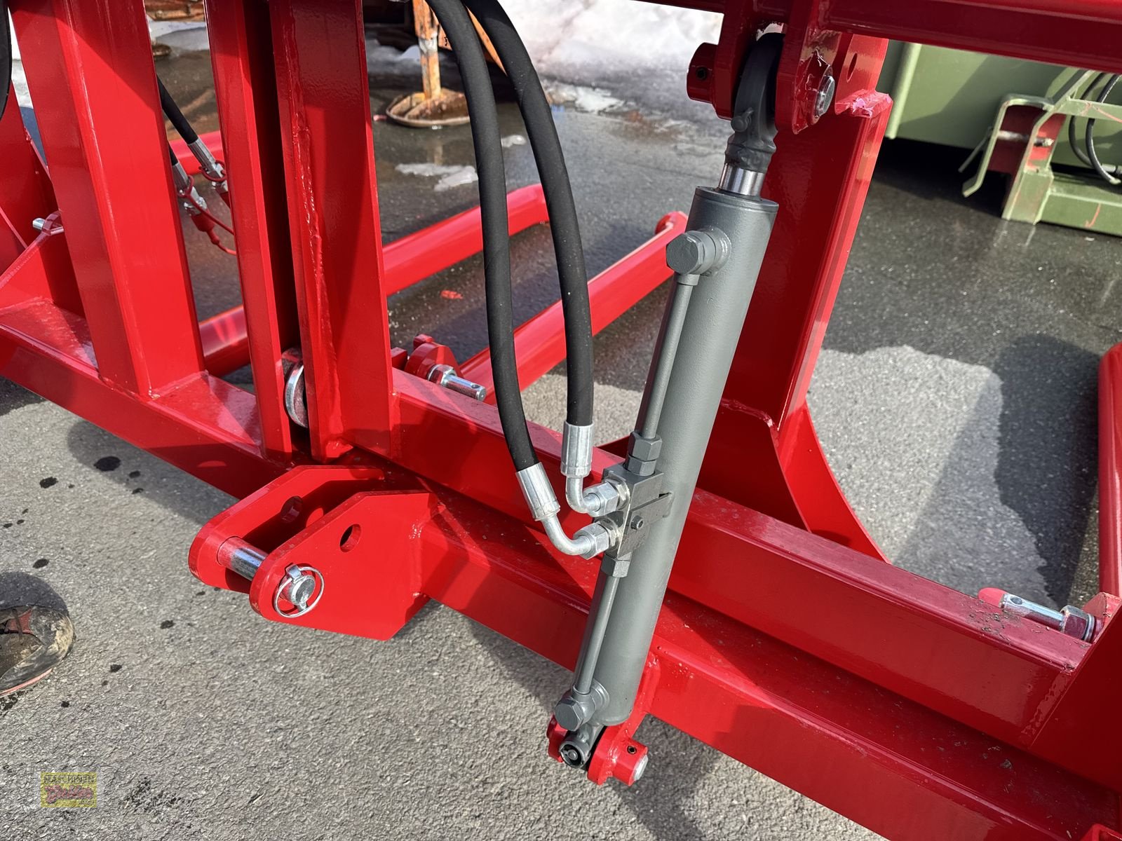 Folienballenzange del tipo Stekro DOPPELTRANSPORTRAHMEN hydr. mit Ballenträger, Neumaschine en Kötschach (Imagen 18)