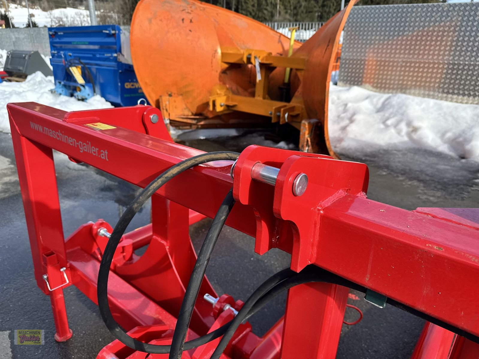 Folienballenzange del tipo Stekro DOPPELTRANSPORTRAHMEN hydr. mit Ballenträger, Neumaschine en Kötschach (Imagen 19)