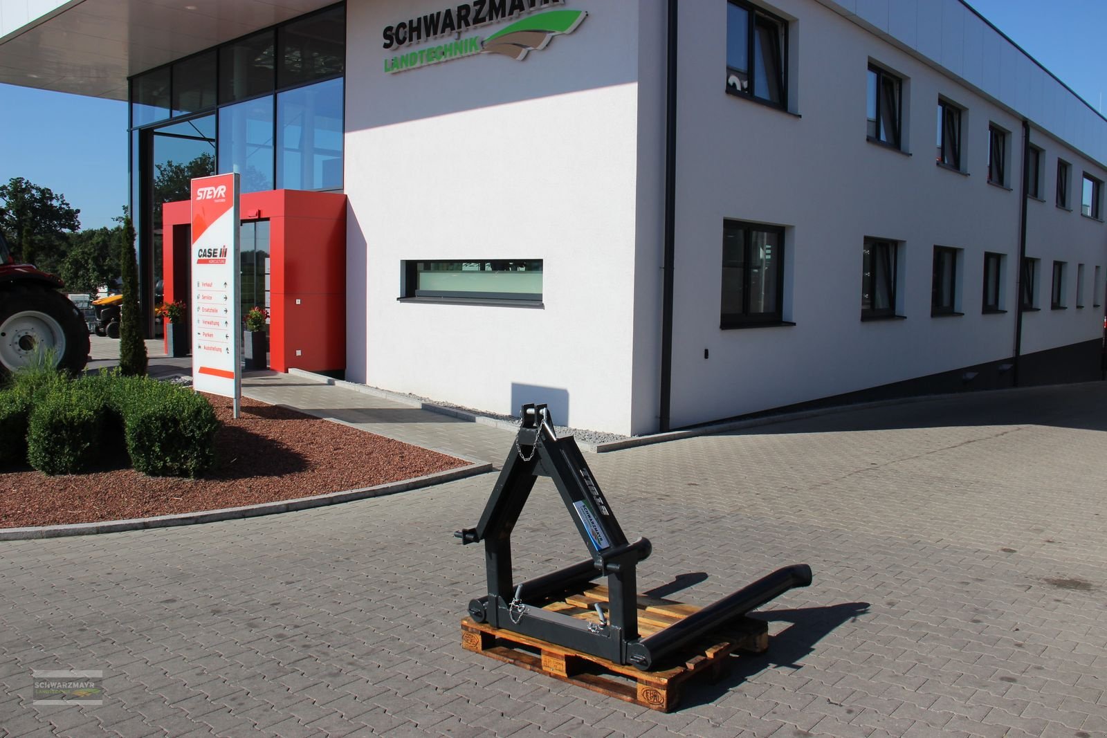 Folienballenzange of the type Stoll 3-Punkt Ballengabel, Neumaschine in Aurolzmünster (Picture 2)