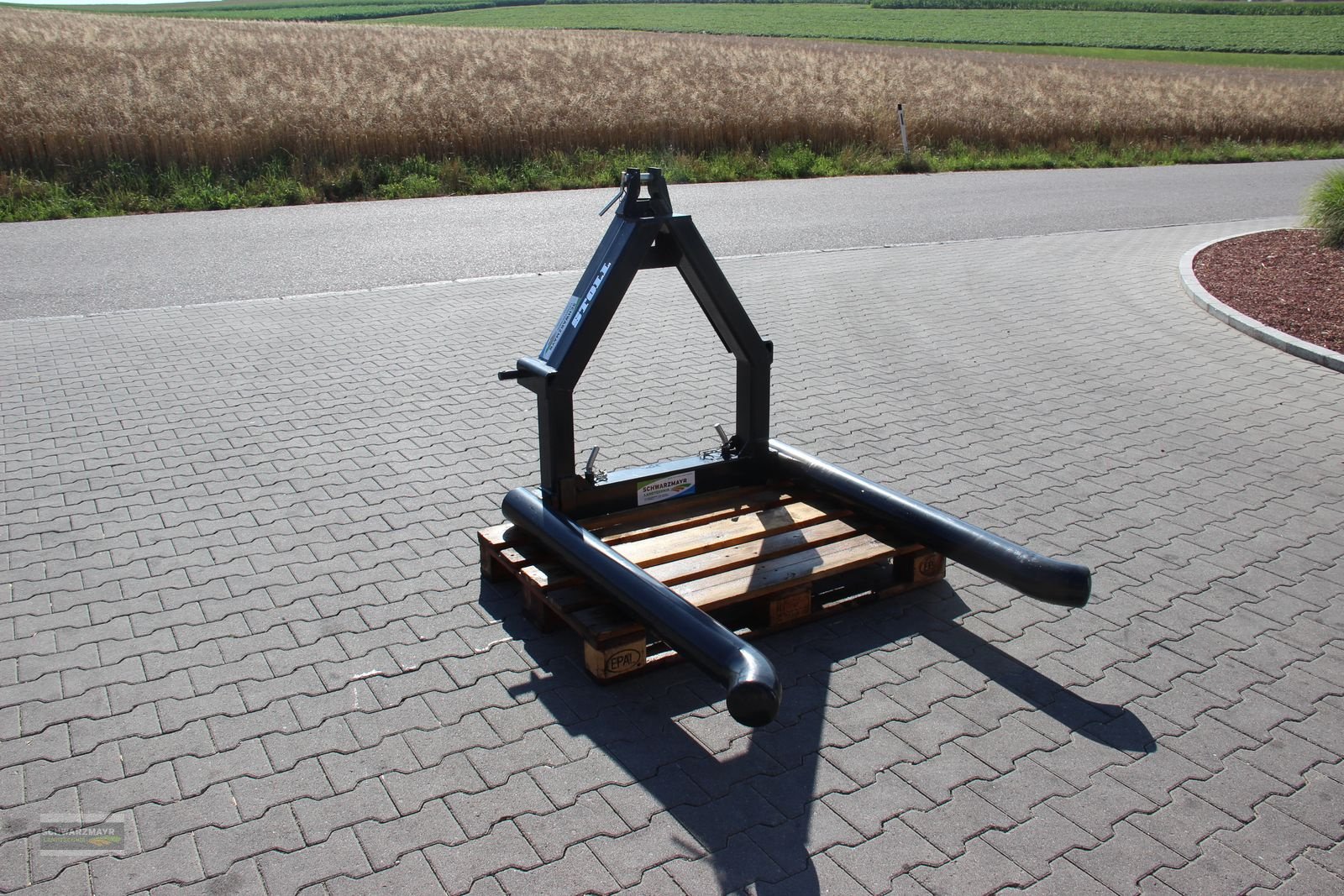 Folienballenzange of the type Stoll 3-Punkt Ballengabel, Neumaschine in Aurolzmünster (Picture 3)