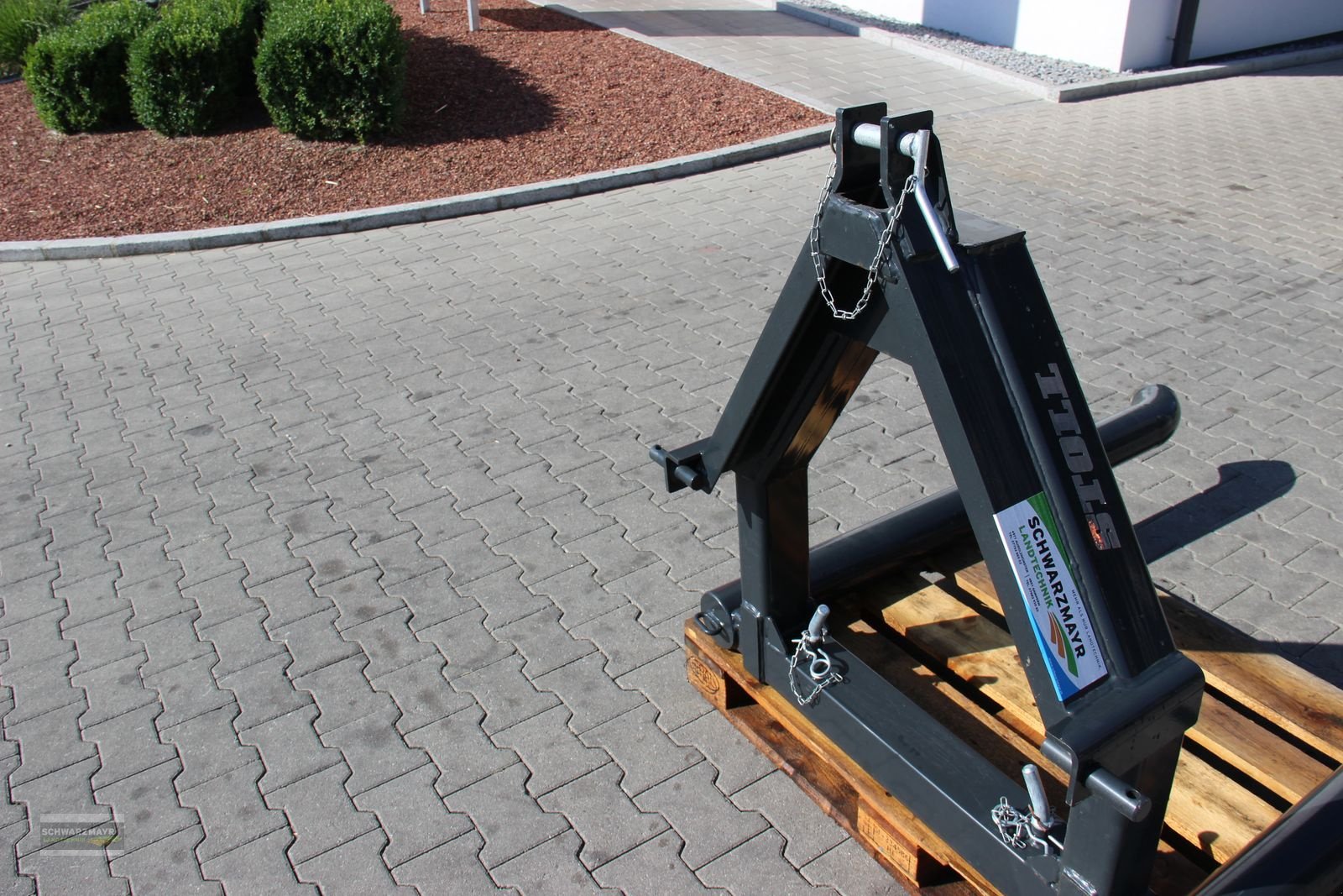 Folienballenzange of the type Stoll 3-Punkt Ballengabel, Neumaschine in Aurolzmünster (Picture 7)