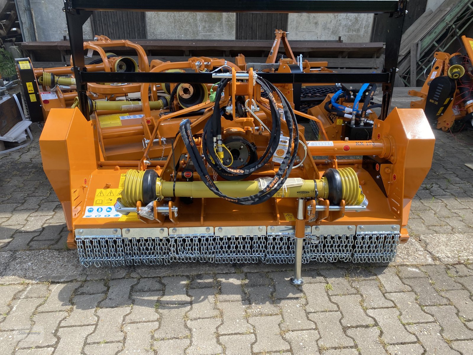 Forstfräse & Forstmulcher des Typs Berti KX 170, Neumaschine in Wörnitz (Bild 4)