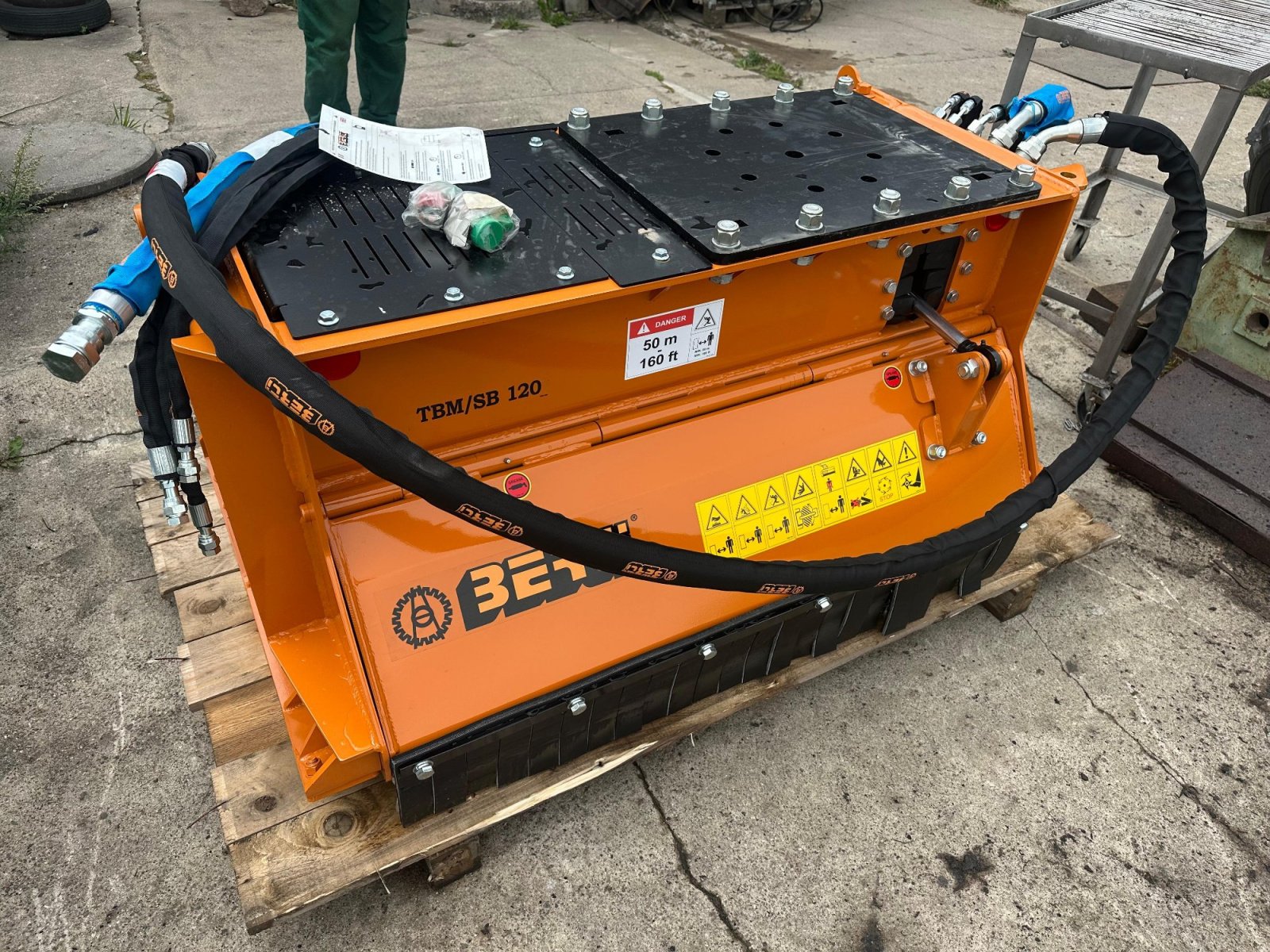 Forstfräse & Forstmulcher des Typs Berti TBM/SB 120, Neumaschine in Klempau (Bild 3)