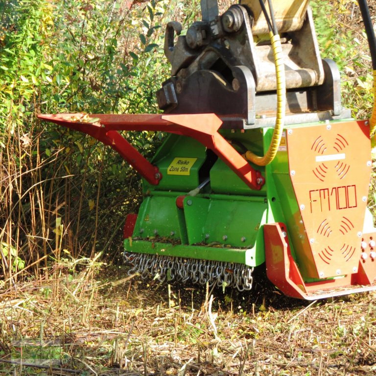 Forstfräse & Forstmulcher des Typs Dorfmeister 🌲Forstmulcher Forstfräse 🌲 FM-1060 Baggeranbau, Neumaschine in Roßbach (Bild 4)