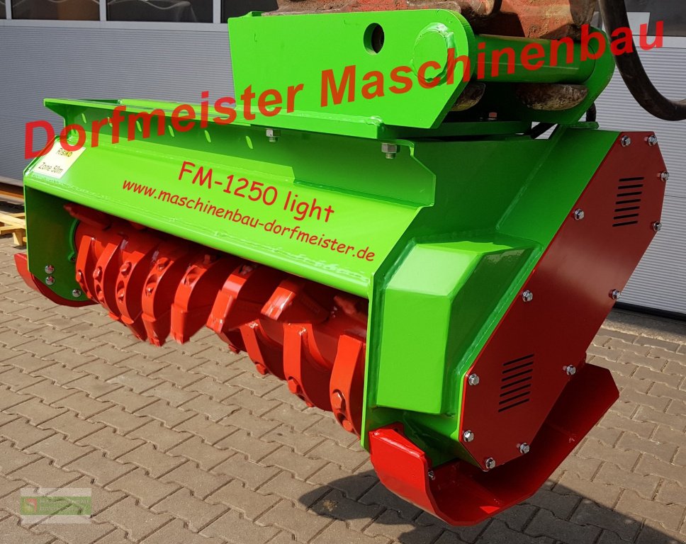 Forstfräse & Forstmulcher des Typs Dorfmeister 🌲Forstmulcher 🌲Forstfräse FM-1250, Neumaschine in Roßbach (Bild 10)