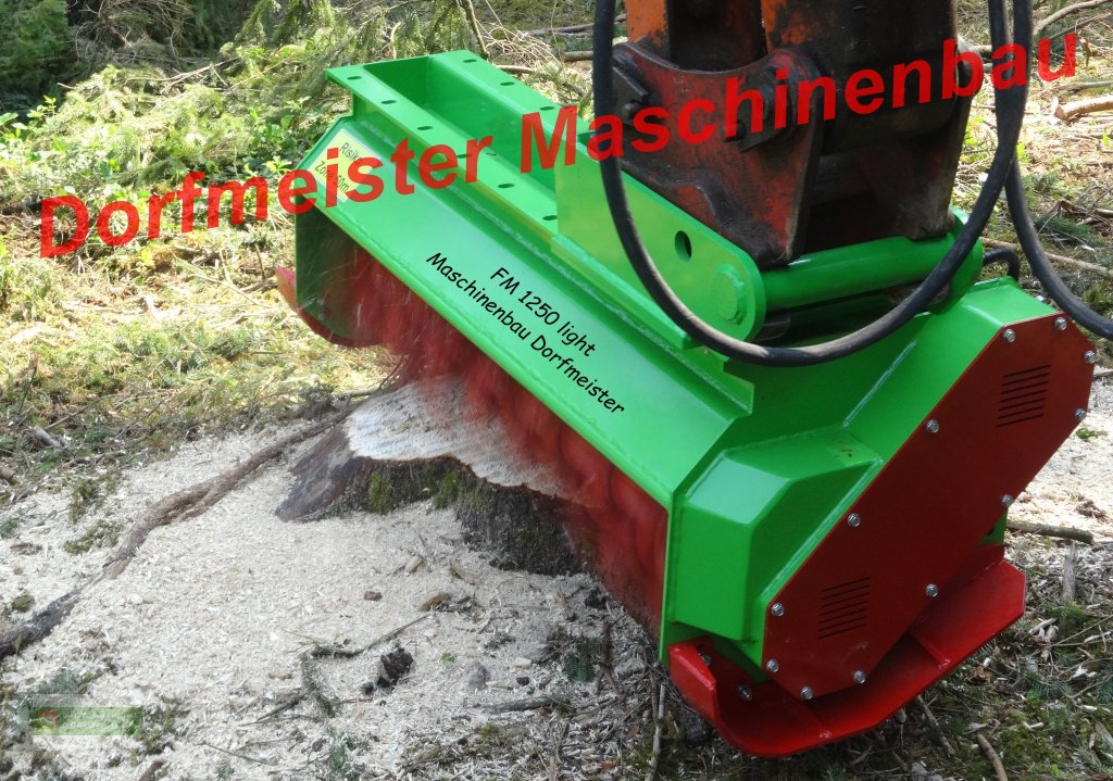 Forstfräse & Forstmulcher des Typs Dorfmeister 🌲Forstmulcher 🌲Forstfräse FM-1250, Neumaschine in Roßbach (Bild 11)