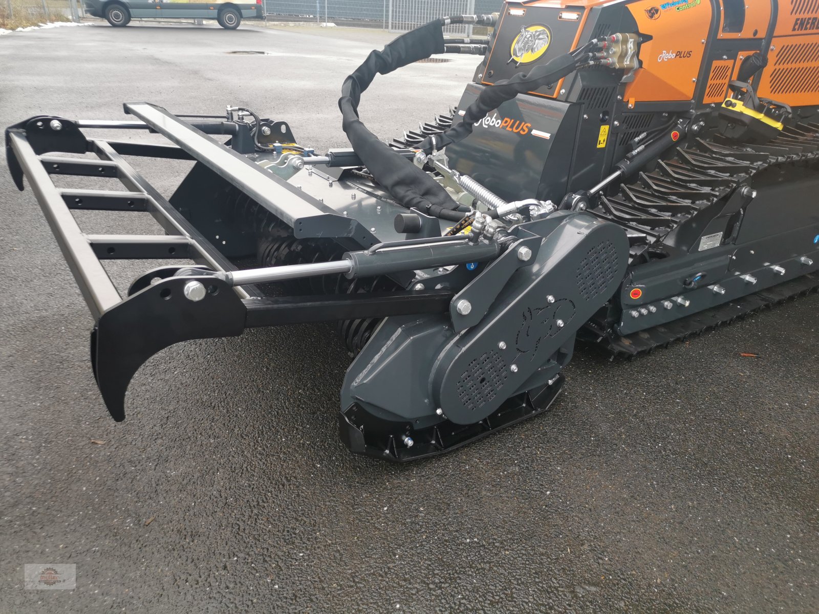 Forstfräse & Forstmulcher des Typs Energreen Mähraupe RoboPlus 100 PS, Gebrauchtmaschine in Kehrig (Bild 10)