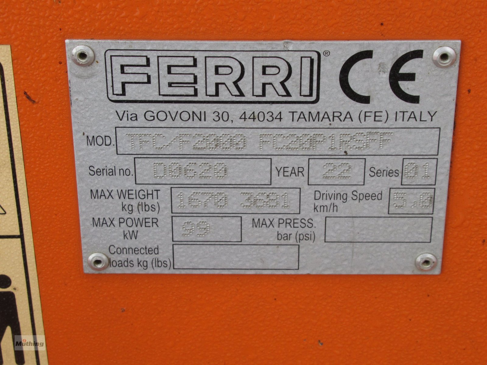 Forstfräse & Forstmulcher del tipo Ferri TFC/F 2000, Gebrauchtmaschine en Neumarkt (Imagen 7)