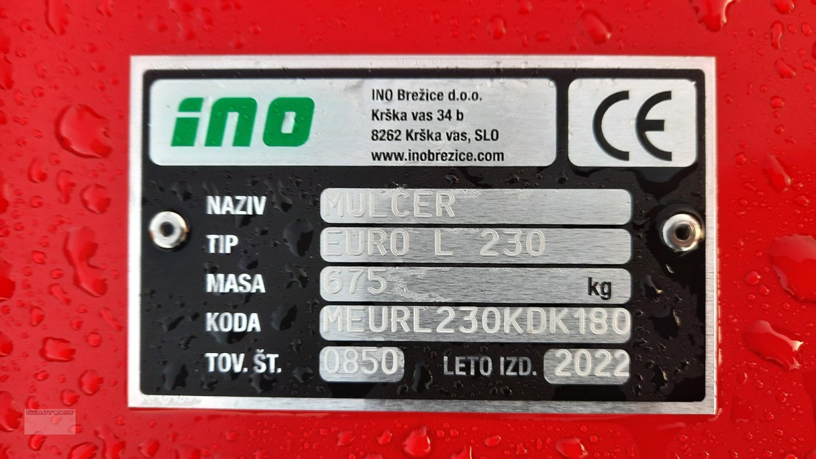 Forstfräse & Forstmulcher des Typs INO Euro 230L, Neumaschine in Schopfheim (Bild 2)