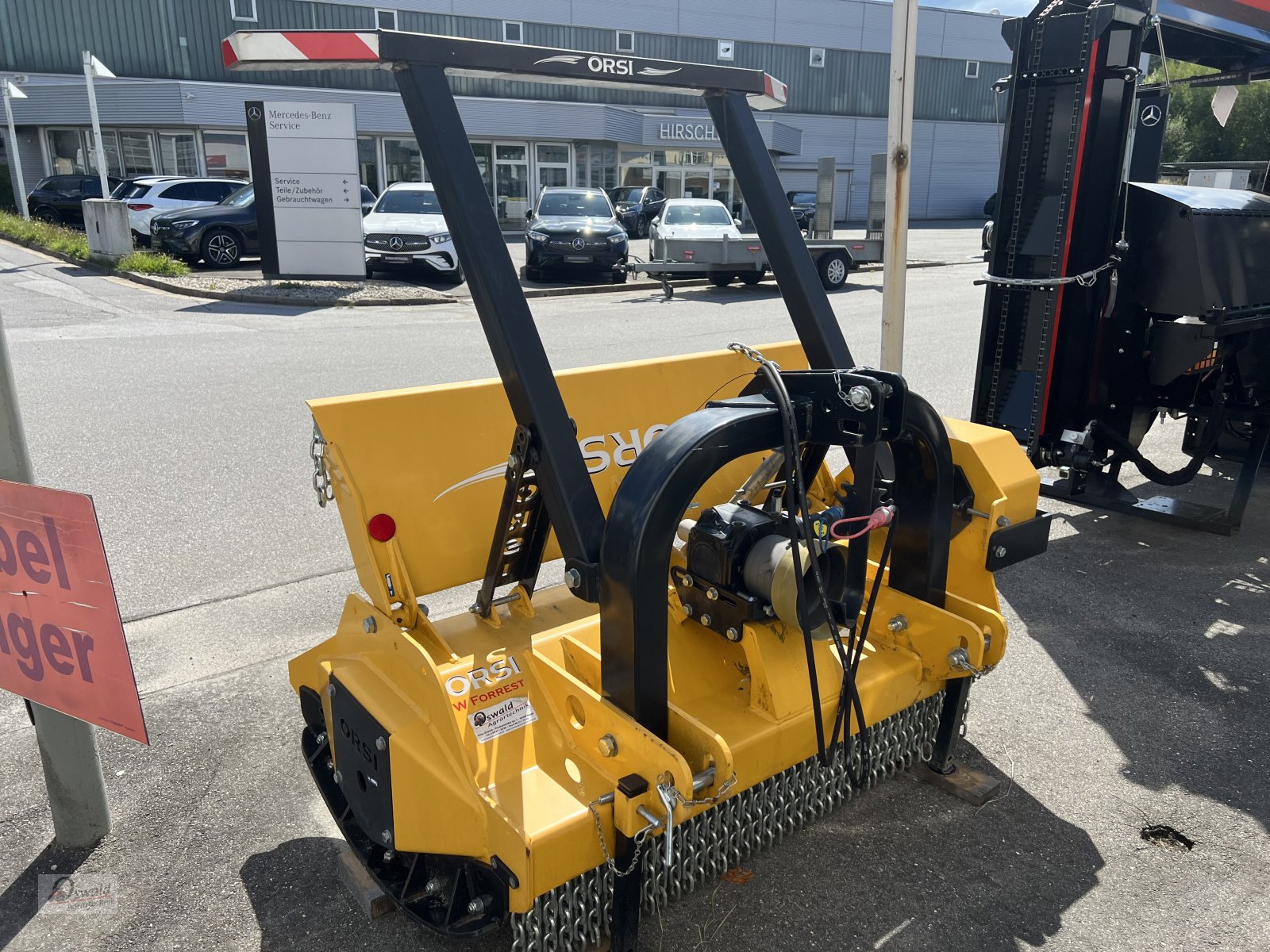 Forstfräse & Forstmulcher des Typs Orsi W-Forrest 1400, Neumaschine in Regen (Bild 3)