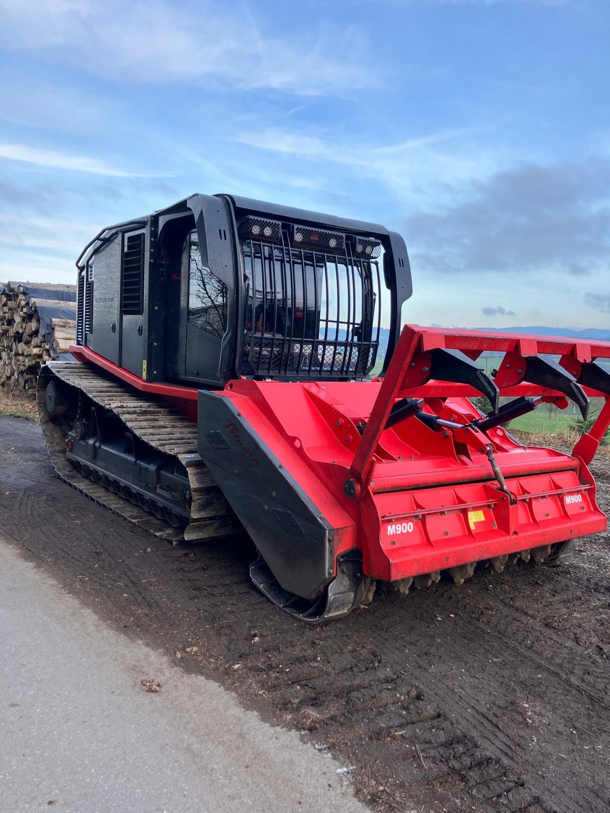 Forstfräse & Forstmulcher of the type Prinoth Raptor 800, Gebrauchtmaschine in Owingen (Picture 1)