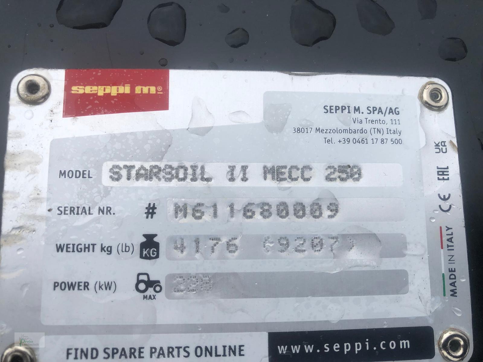 Forstfräse & Forstmulcher des Typs Seppi Starsoil II 250, Neumaschine in Bad Kötzting (Bild 7)