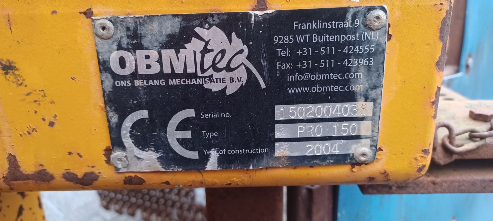 Forstfräse & Forstmulcher des Typs Sonstige obm pro 150, Gebrauchtmaschine in Mariahout (Bild 7)