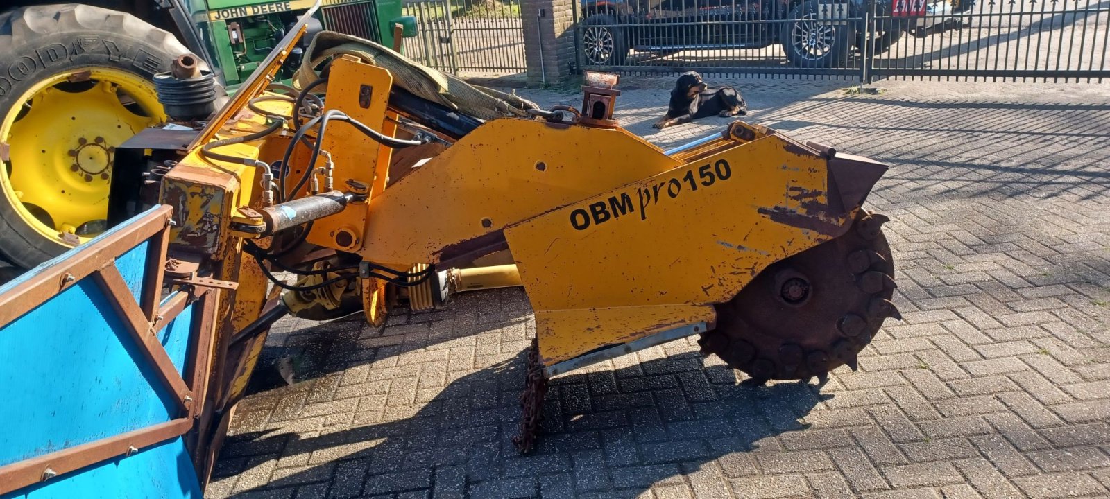 Forstfräse & Forstmulcher des Typs Sonstige obm tec pro 150, Gebrauchtmaschine in Mariahout (Bild 2)