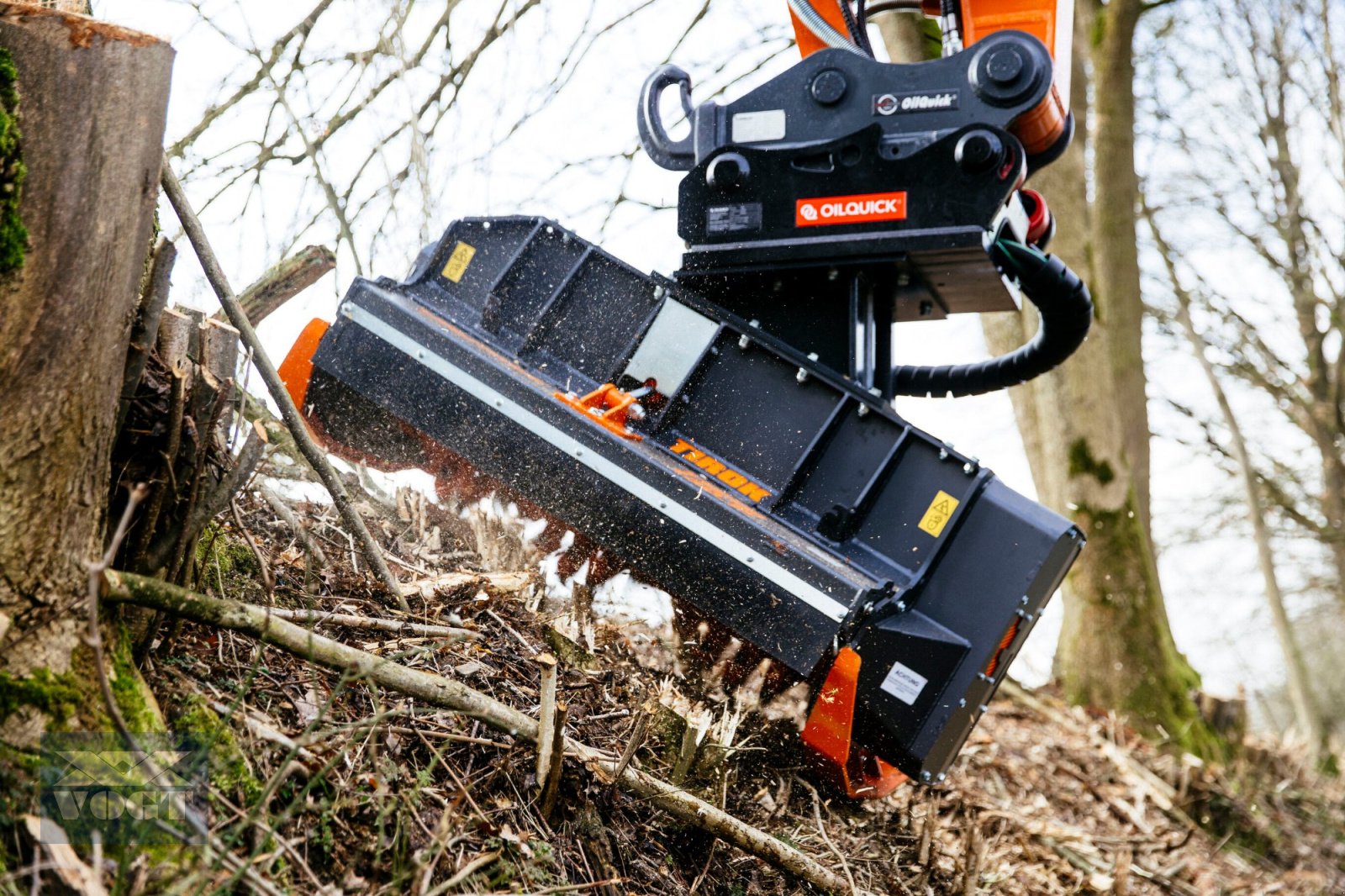 Forstfräse & Forstmulcher des Typs Tifermec TIROK 130 P-DF Hydraulischer Forstmulchkopf für Bagger-Vorführgerät-, Gebrauchtmaschine in Schmallenberg (Bild 19)