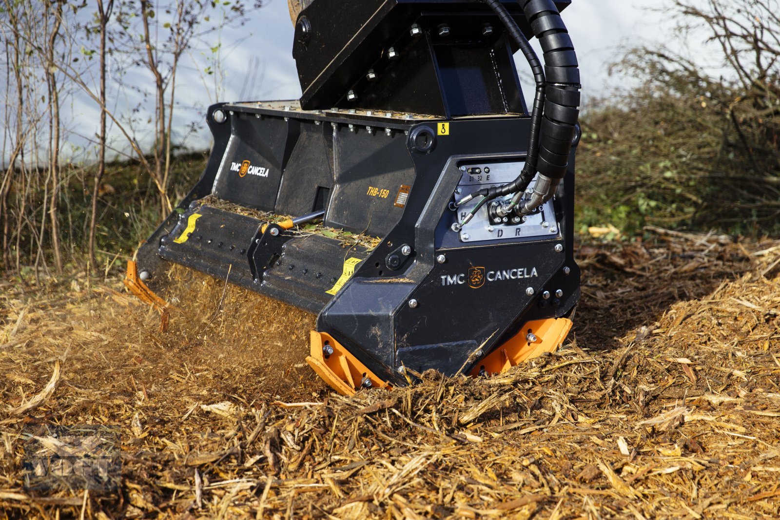 Forstfräse & Forstmulcher des Typs TMC Cancela THB-150 Hydraulischer Forstmulcher /Forstmulchkopf für Bagger-, Neumaschine in Schmallenberg (Bild 3)