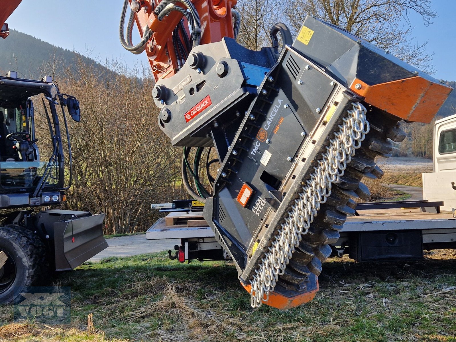 Forstfräse & Forstmulcher des Typs TMC Cancela THE-100 Hydraulischer Forstmulcher für Bagger, Neumaschine in Schmallenberg (Bild 10)