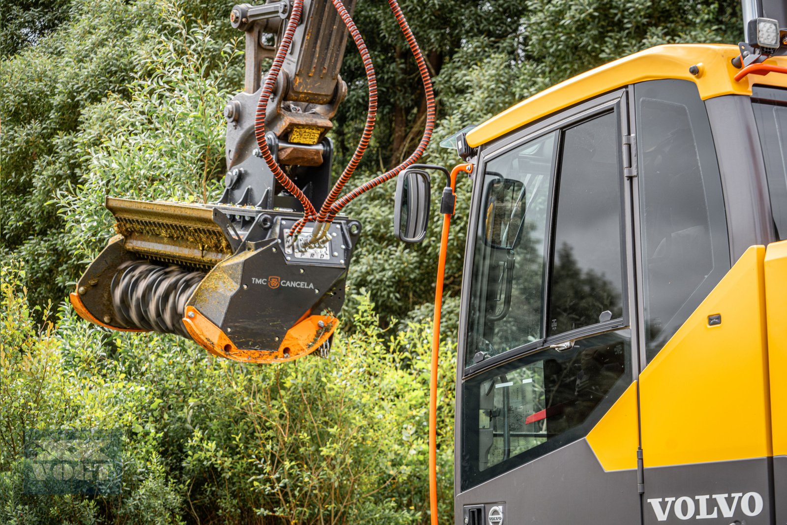 Forstfräse & Forstmulcher tip TMC Cancela THK-150 Hydraulischer Forstmulcher /Forstmulchkopf für Bagger-, Neumaschine in Schmallenberg (Poză 3)