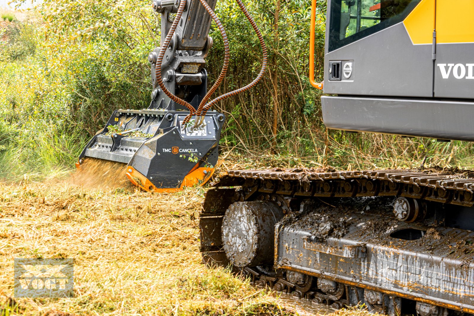 Forstfräse & Forstmulcher tip TMC Cancela THK-150 Hydraulischer Forstmulcher /Forstmulchkopf für Bagger-, Neumaschine in Schmallenberg (Poză 4)