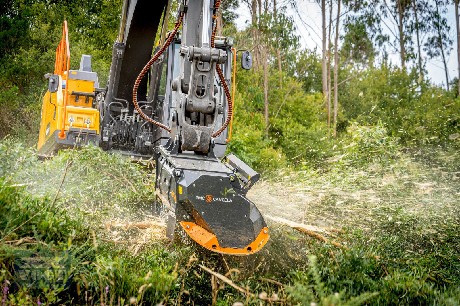 Forstfräse & Forstmulcher tip TMC Cancela THK-150 Hydraulischer Forstmulcher /Forstmulchkopf für Bagger-, Neumaschine in Schmallenberg (Poză 7)