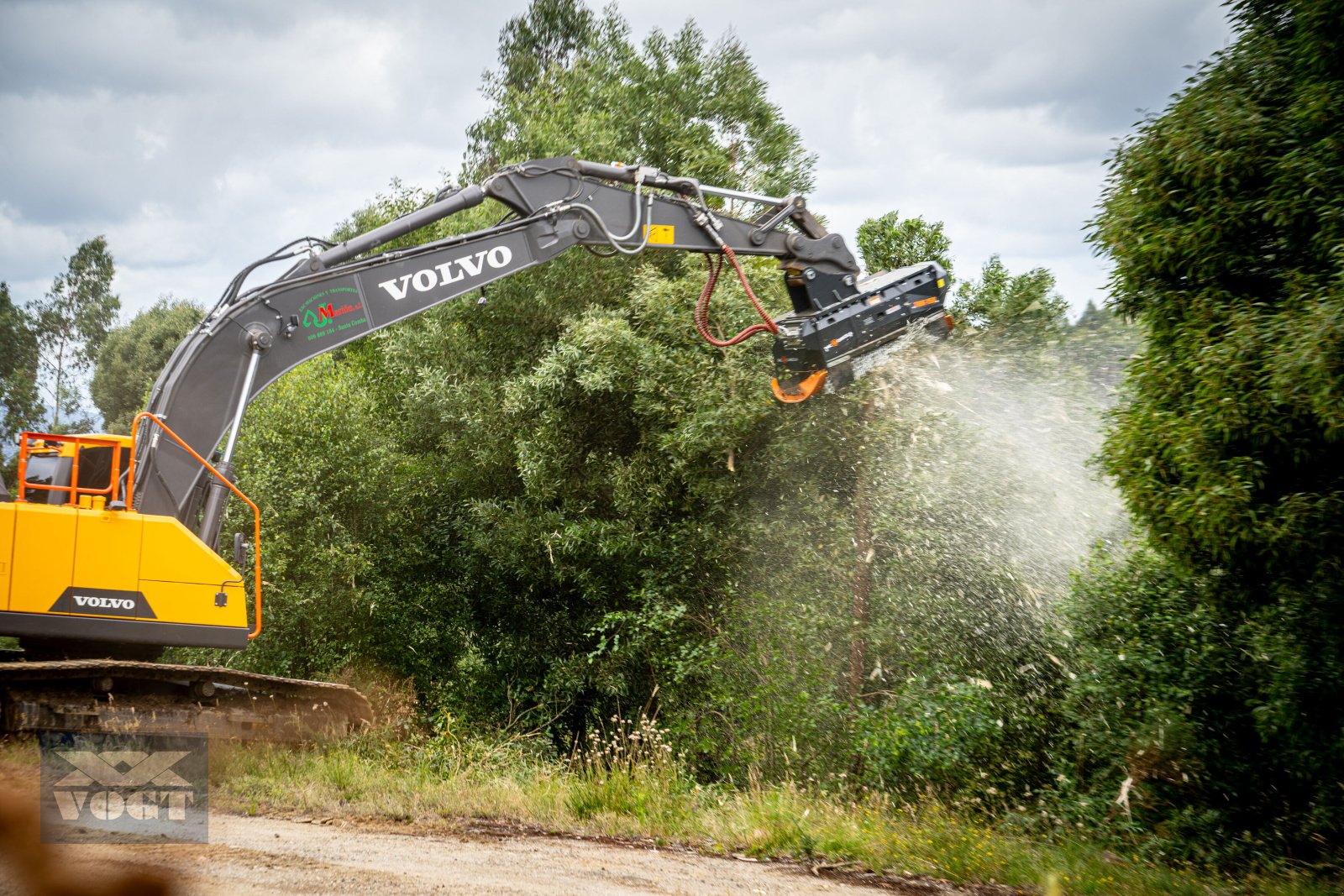 Forstfräse & Forstmulcher tip TMC Cancela THK-150 Hydraulischer Forstmulcher /Forstmulchkopf für Bagger-, Neumaschine in Schmallenberg (Poză 9)