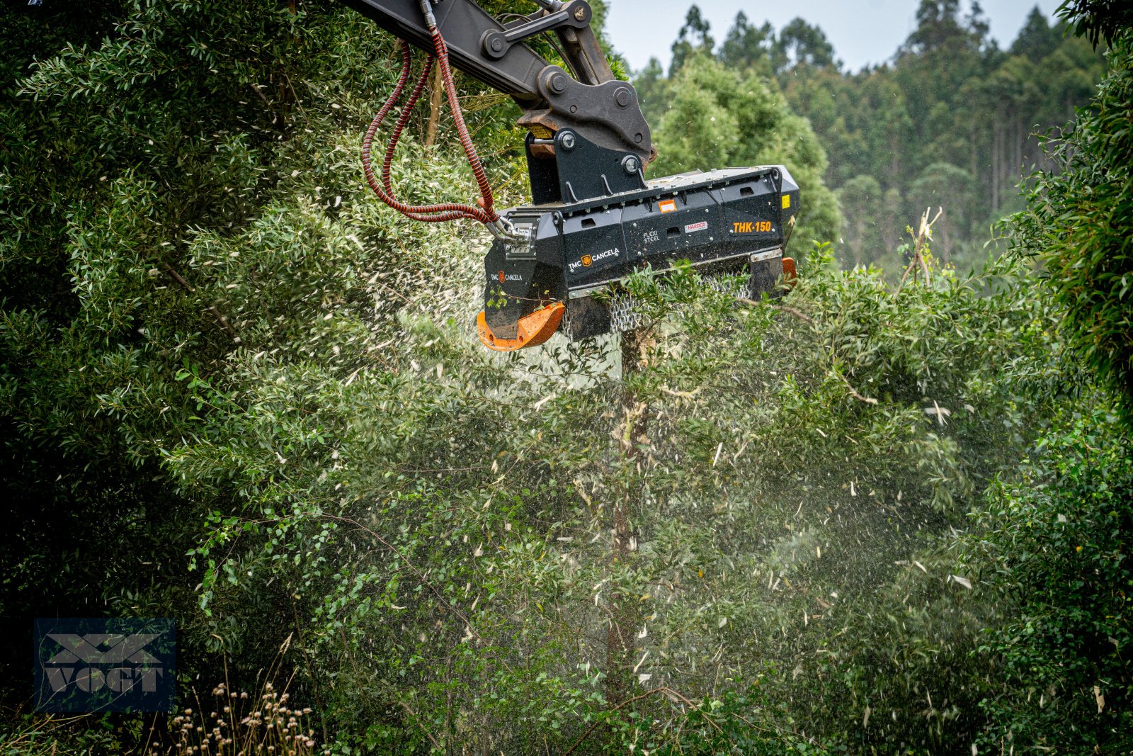 Forstfräse & Forstmulcher tip TMC Cancela THK-150 Hydraulischer Forstmulcher /Forstmulchkopf für Bagger-, Neumaschine in Schmallenberg (Poză 10)