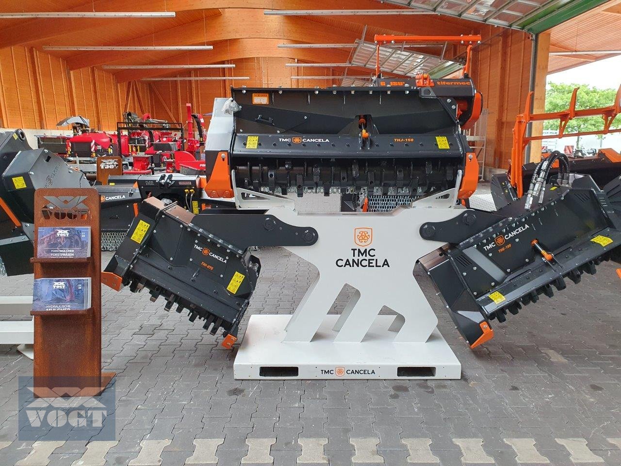 Forstfräse & Forstmulcher des Typs TMC Cancela THK-150 Hydraulischer Forstmulcher für Bagger-Lagergerät-, Neumaschine in Schmallenberg (Bild 5)