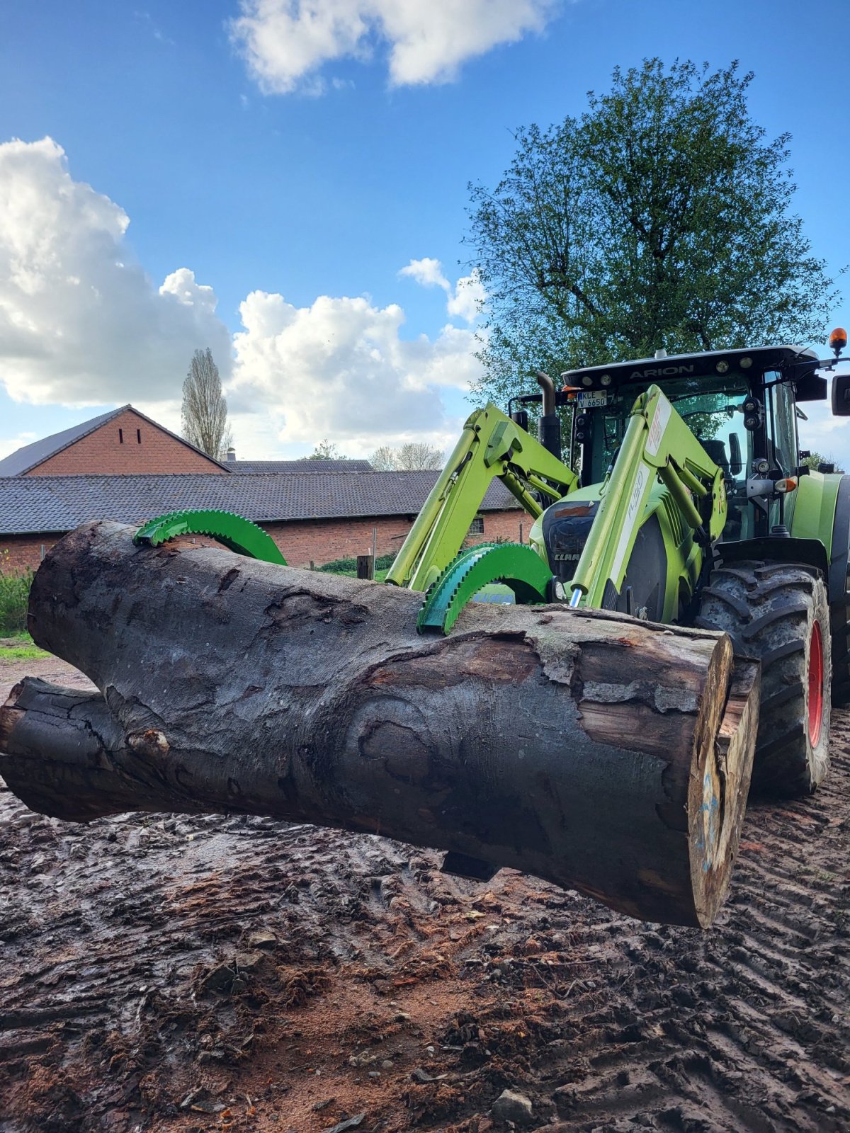 Forstgreifer und Zange des Typs Agromet Agromet, Gebrauchtmaschine in Rees (Bild 1)