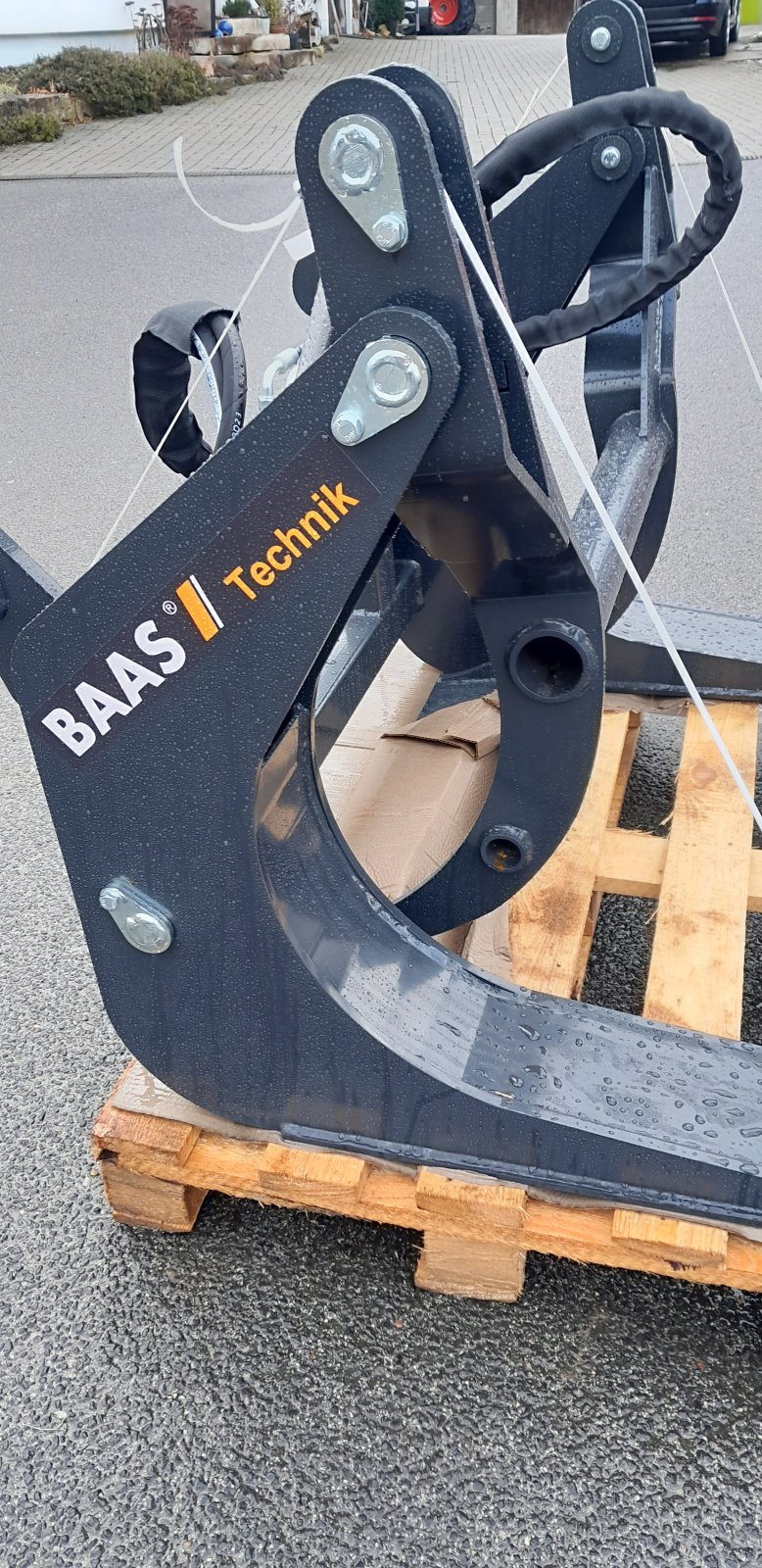 Forstgreifer und Zange του τύπου Baas BJ 202, Neumaschine σε Seubersdorf-Wissing (Φωτογραφία 3)