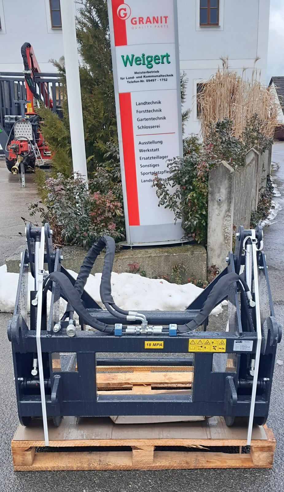 Forstgreifer und Zange του τύπου Baas BJ 202, Neumaschine σε Seubersdorf-Wissing (Φωτογραφία 5)