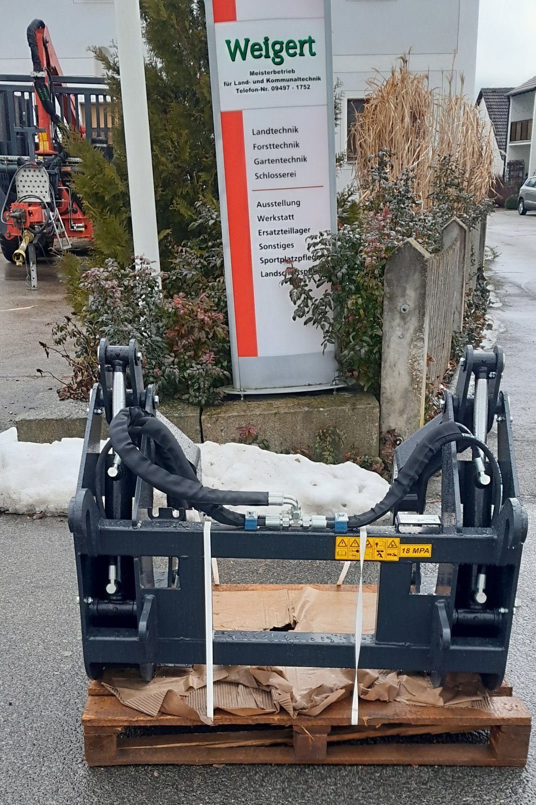 Forstgreifer und Zange του τύπου Baas BJ 204, Neumaschine σε Seubersdorf-Wissing (Φωτογραφία 1)