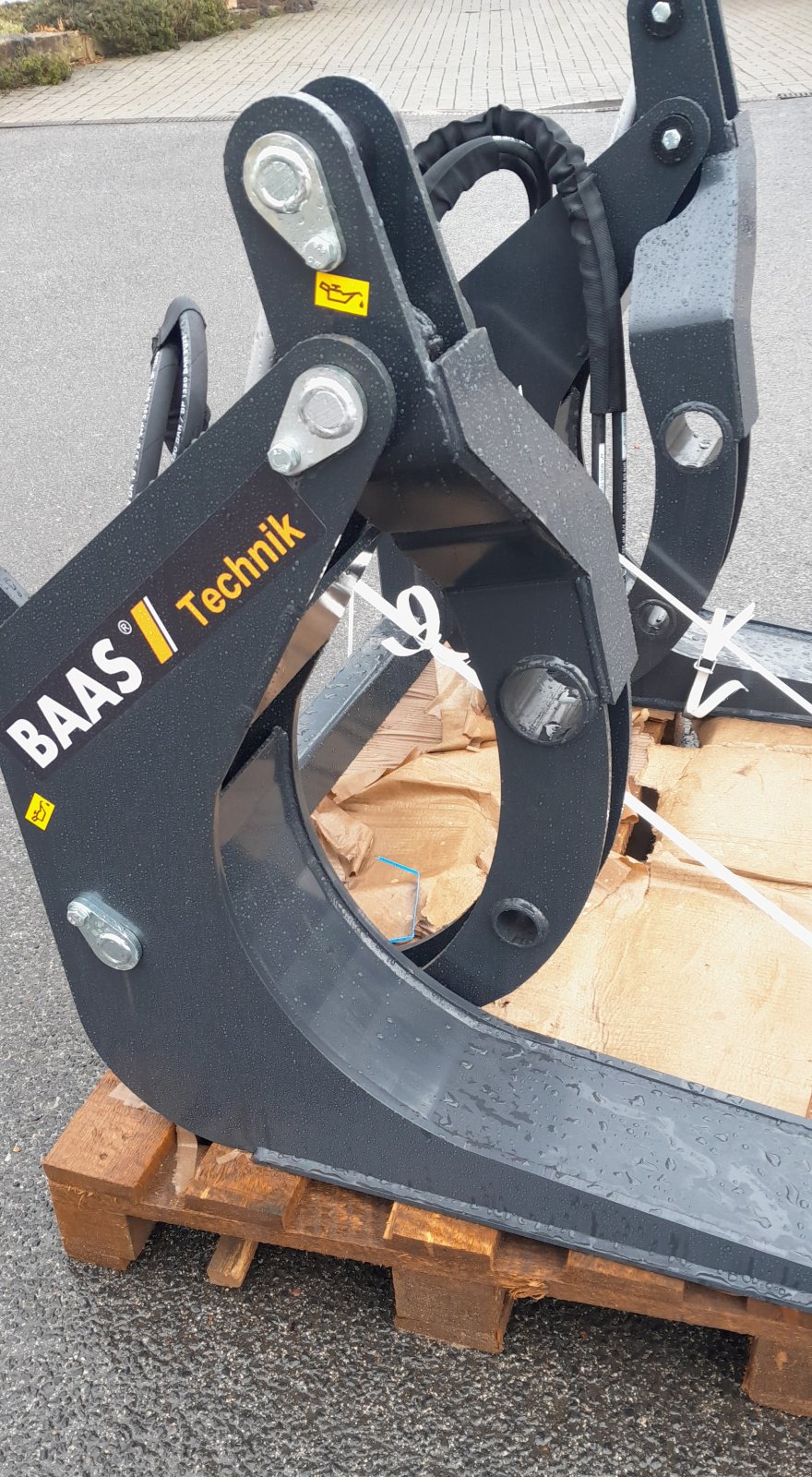 Forstgreifer und Zange του τύπου Baas BJ 204, Neumaschine σε Seubersdorf-Wissing (Φωτογραφία 3)